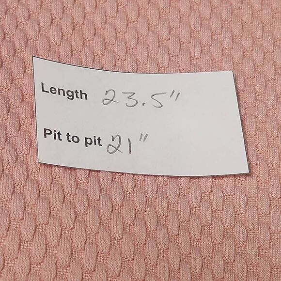 Isaac Mizrahi Powder Pink Collarless Jacket Size Large IMNYC Pastel Pink Jacket - Picture 8 of 8